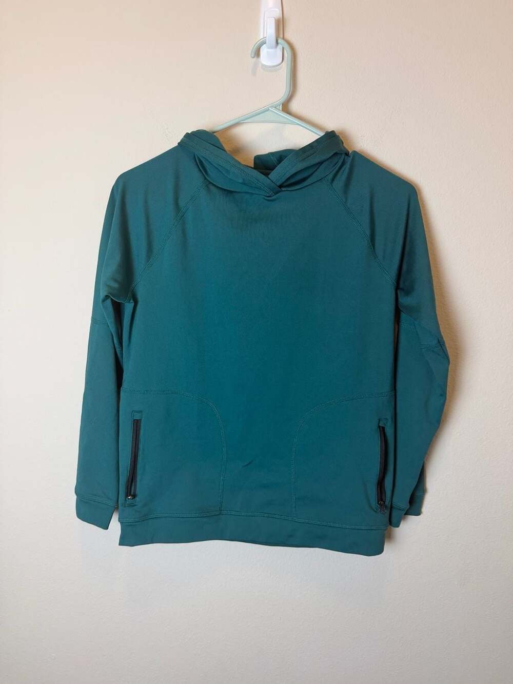 Zella Hoodie Size M (8/10) Teal Green Activewear Pullover